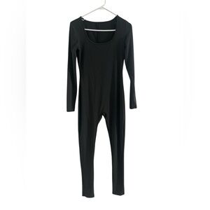 Black Long Sleeve Jumpsuit